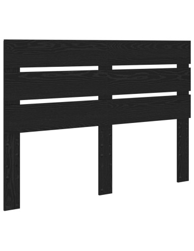 Testiera con testiera Rovere Nero 140 cm Legno multistrato