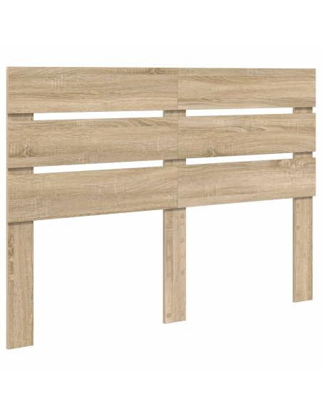 Testiera con testiera Rovere Sonoma 140 cm Legno multistrato