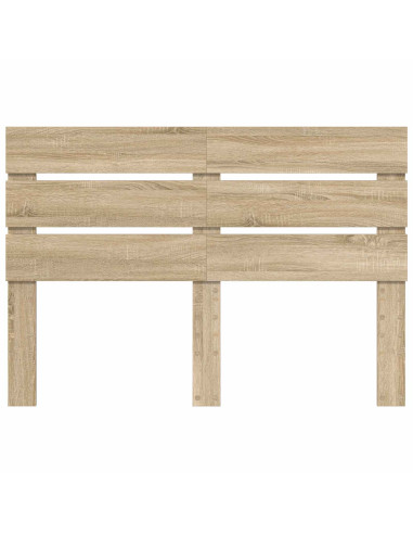 Testiera con testiera Rovere Sonoma 140 cm Legno multistrato