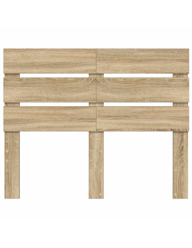 Testiera con testiera Rovere Sonoma 135 cm Legno multistrato