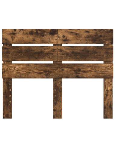 Testiera con testiera Rovere fumé 135 cm Legno multistrato