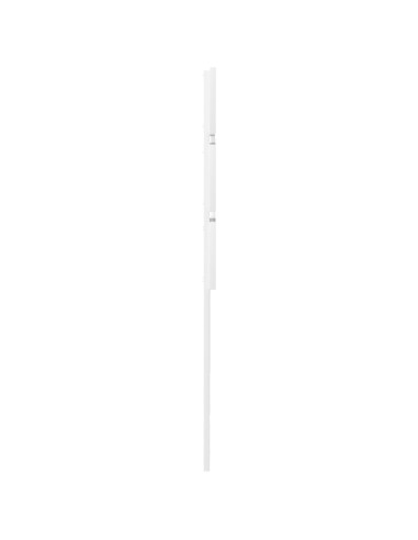 Testiera con testiera Bianco 120 cm Legno multistrato