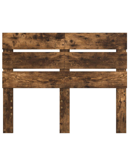 Testiera con testiera Rovere fumé 120 cm Legno multistrato