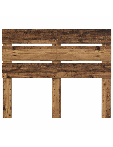 Testiera con testiera Legno vecchio 120 cm Legno multistrato