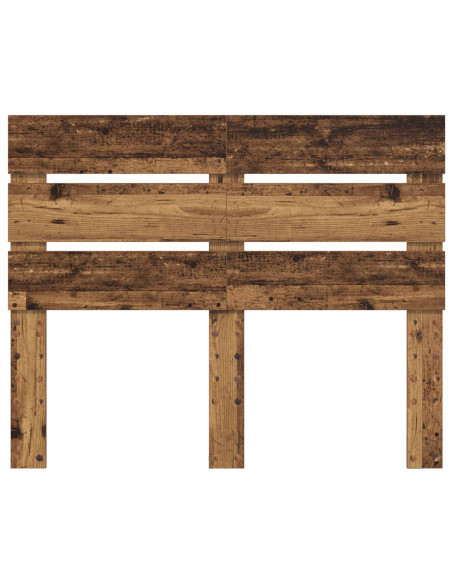 Testiera con testiera Legno vecchio 120 cm Legno multistrato
