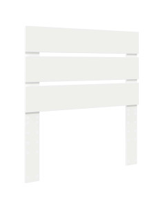 Testiera con testiera Bianco 100 cm Legno multistrato 2