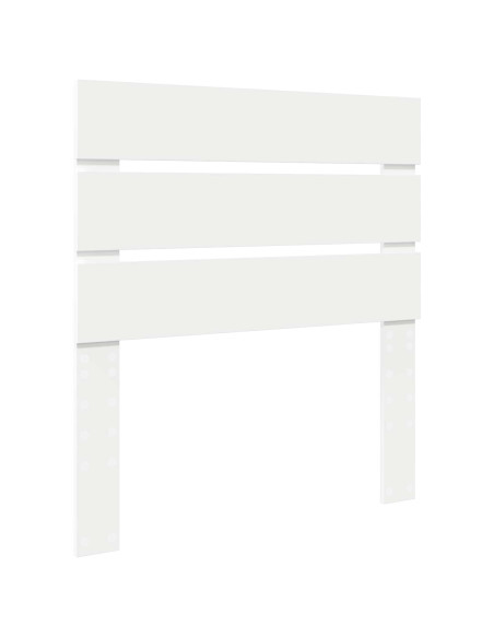 Testiera con testiera Bianco 100 cm Legno multistrato