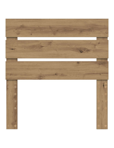 Testiera Rovere artigianale 90 cm Legno multistrato