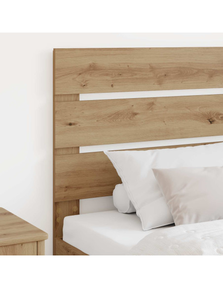 Testiera Rovere artigianale 80 cm Legno multistrato
