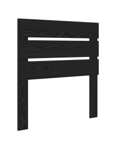 Testiera con testiera Rovere Nero 75 cm Legno multistrato 2