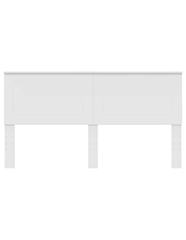 Testiera con testiera Bianco 200 cm Legno multistrato