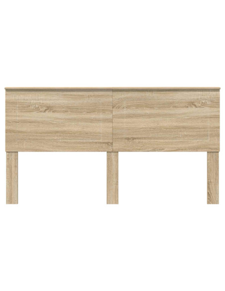 Testiera con testiera Rovere Sonoma 200 cm Legno multistrato