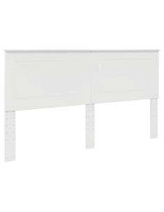Testiera con testiera Bianco Lucido 200 cm Legno multistrato 2
