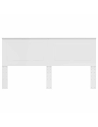Testiera con testiera Bianco Lucido 200 cm Legno multistrato