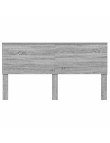 Testiera con testiera Grigio Sonoma 200 cm Legno multistrato