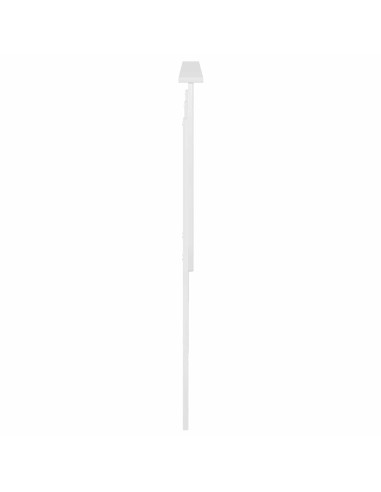 Testiera con testiera Bianco Lucido 180 cm Legno multistrato