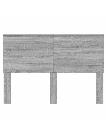 Testiera con testiera Grigio Sonoma 160 cm Legno multistrato