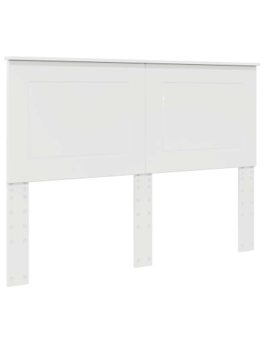 Testiera con testiera Bianco Lucido 150 cm Legno multistrato