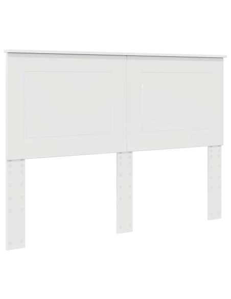 Testiera con testiera Bianco Lucido 150 cm Legno multistrato