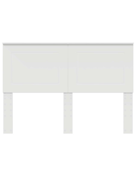 Testiera con testiera Bianco 140 cm Legno multistrato