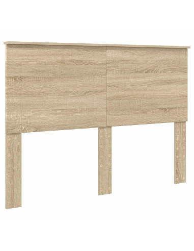 Testiera con testiera Rovere Sonoma 140 cm Legno multistrato