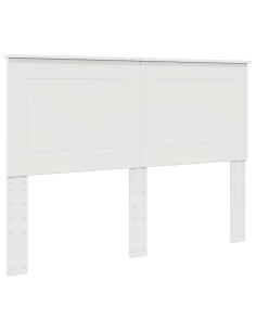 Testiera con testiera Bianco Lucido 140 cm Legno multistrato 2