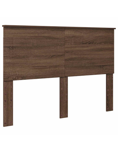 Testiera con testiera Rovere Marrone 140 cm Legno multistrato