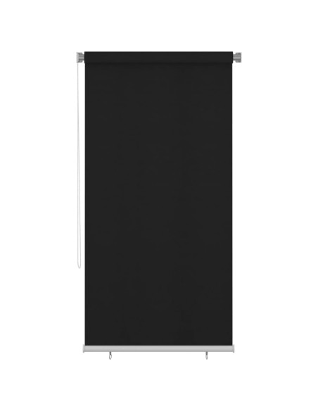 Tenda a Rullo per Esterni 120x230 cm Nera