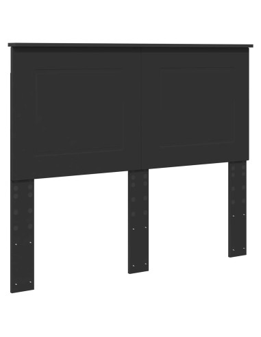 Testiera con testiera Rovere Nero 135 cm Legno multistrato