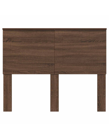 Testiera con testiera Rovere Marrone 135 cm Legno multistrato