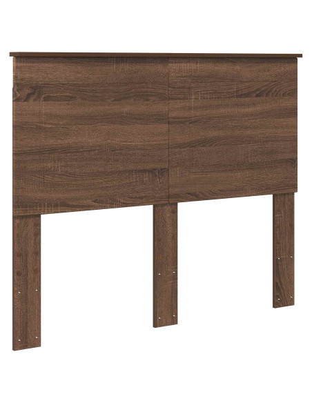 Testiera con testiera Rovere Marrone 120 cm Legno multistrato