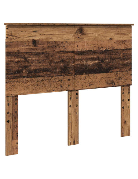 Testiera con testiera Legno vecchio 120 cm Legno multistrato
