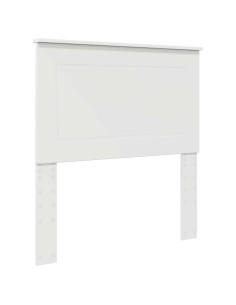 Testiera con testiera Bianco 100 cm Legno multistrato 2