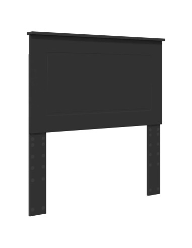 Testiera con testiera Rovere Nero 100 cm Legno multistrato