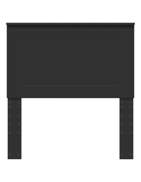 Testiera con testiera Rovere Nero 100 cm Legno multistrato