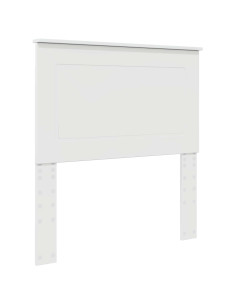 Testiera con testiera Bianco Lucido 90 cm Legno multistrato 2