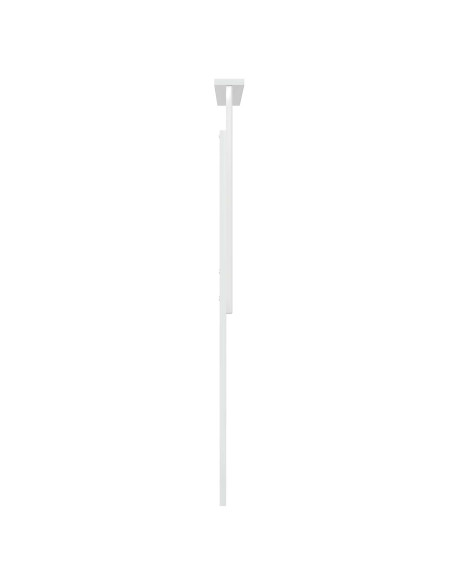 Testiera con testiera Bianco Lucido 80 cm Legno multistrato