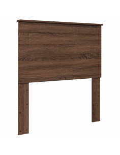 Testiera con testiera Rovere Marrone 80 cm Legno multistrato 2