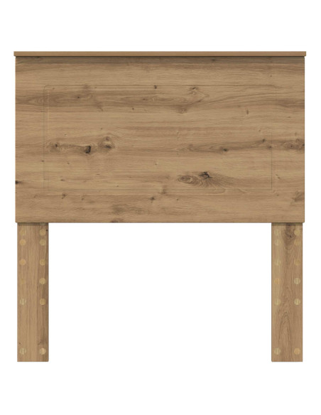 Testiera Rovere artigianale 80 cm Legno multistrato