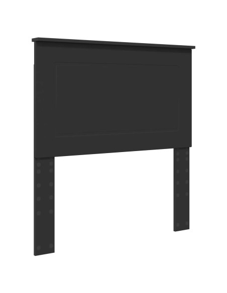 Testiera con testiera Rovere Nero 75 cm Legno multistrato