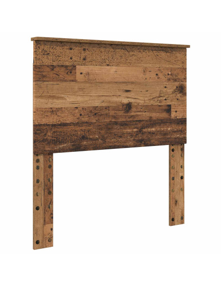 Testiera con testiera Legno vecchio 75 cm Legno multistrato