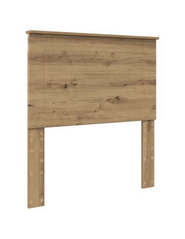 Testiera Rovere artigianale 75 cm Legno multistrato
