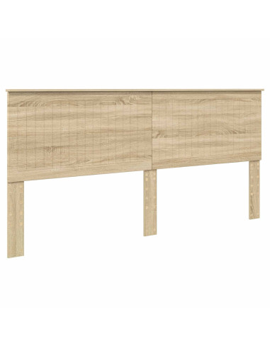 Testiera con testiera Rovere Sonoma 200 cm Legno multistrato