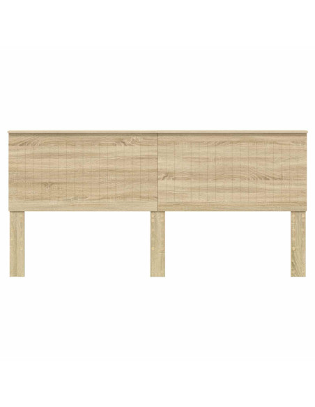 Testiera con testiera Rovere Sonoma 200 cm Legno multistrato