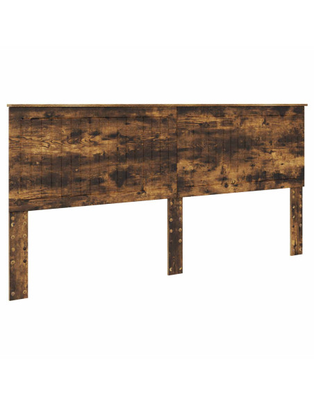 Testiera con testiera Rovere fumé 200 cm Legno multistrato