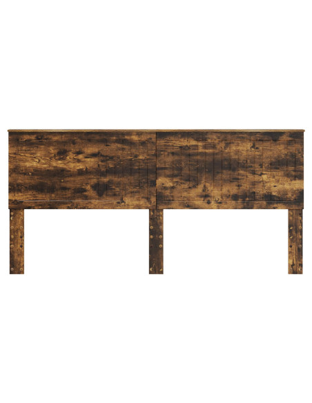 Testiera con testiera Rovere fumé 200 cm Legno multistrato