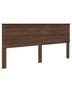 Testiera con testiera Rovere Marrone 200 cm Legno multistrato 2