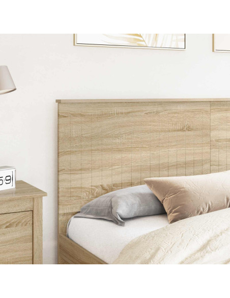 Testiera con testiera Rovere Sonoma 180 cm Legno multistrato