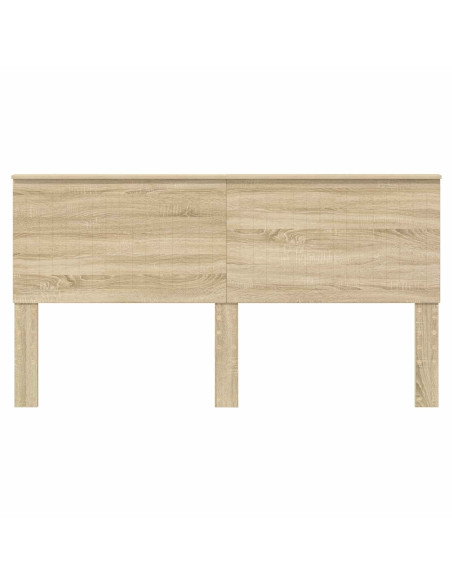 Testiera con testiera Rovere Sonoma 180 cm Legno multistrato