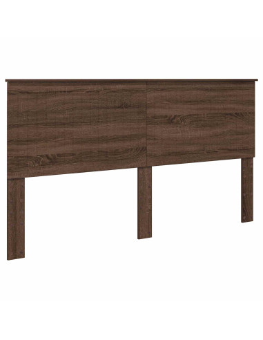 Testiera con testiera Rovere Marrone 180 cm Legno multistrato
